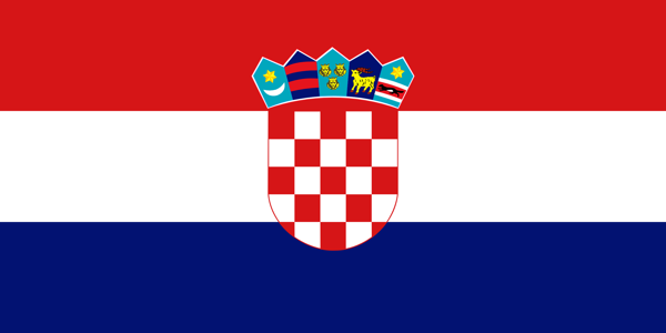 Vlag van Kroatië