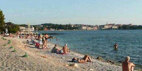 Stranden van Porec